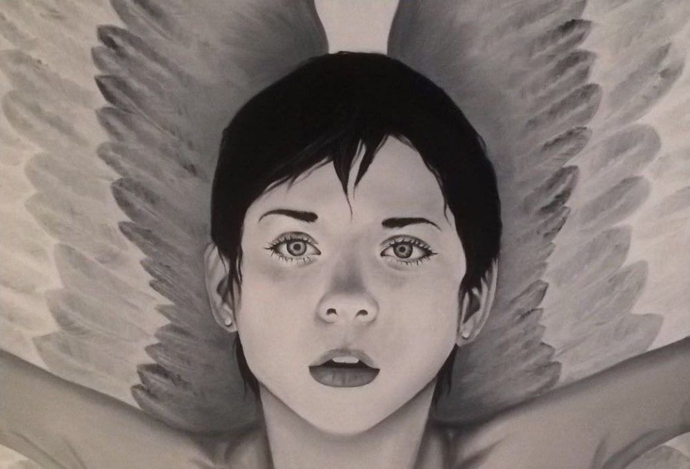 إحدى لوحات الفنانة السعودية منار غزاوي