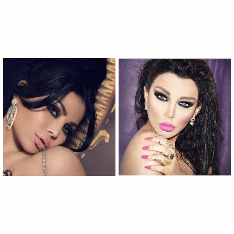 رولا يموت وهيفاء وهبي الاصل والصورة