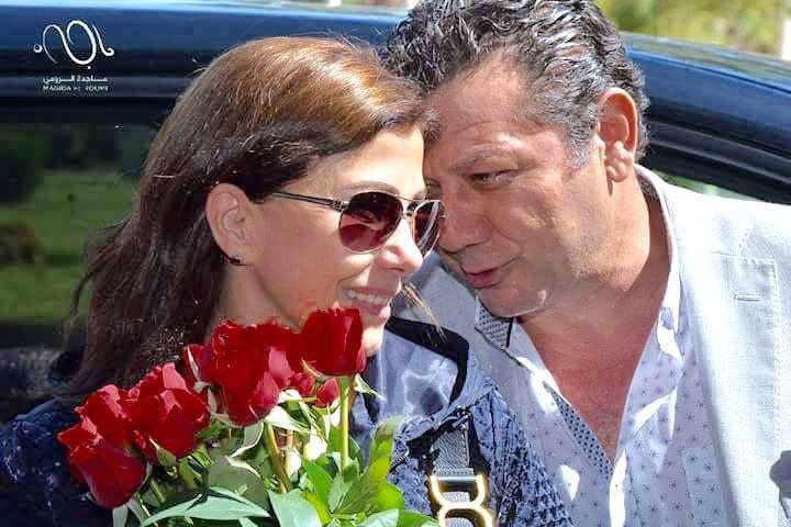 ماجدة الرومى وشقيقها عوض الرومى