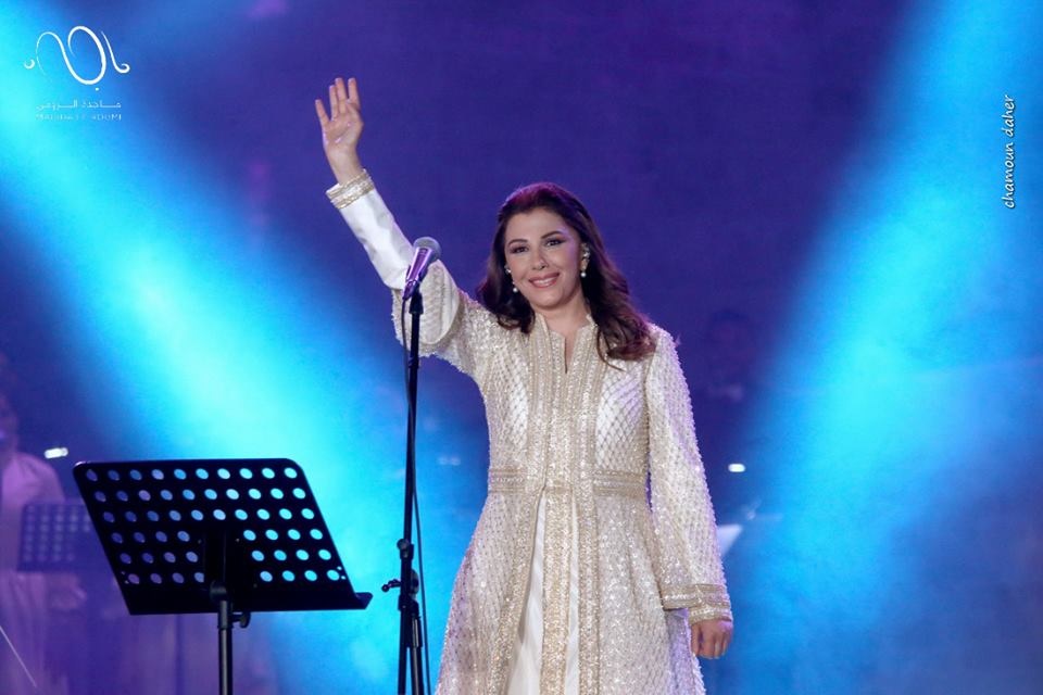 ماجدة الرومى على مسرح مهرجانات الأرز