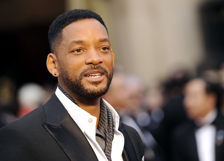 ويل سميث يحتفل بفيلمه الجديد Suicide Squad في دبي