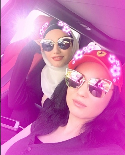 احدث صورة ل صفاء سلطان مع ابنتها