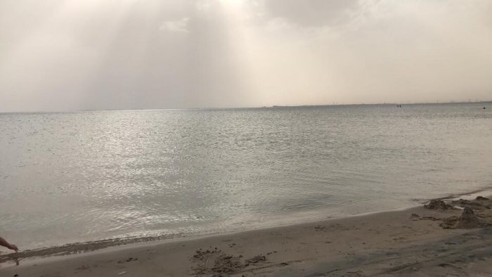 صورة أخرى من شاطئ ينبع البحر