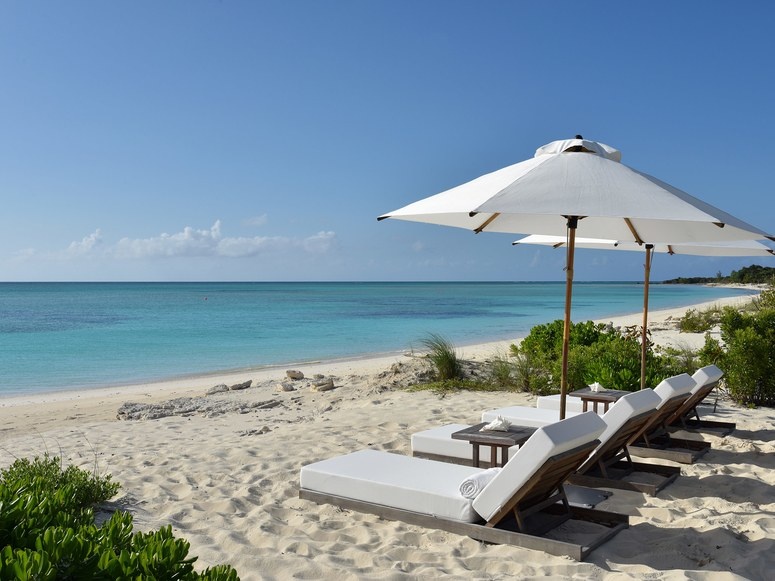 فندق كومو باروت ماي – إطلالة على الشاطئ Como Parrot Cay - Beach View