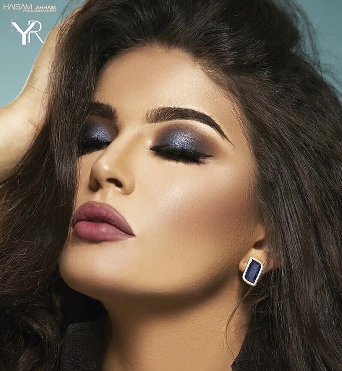 مكياج سهرة من يارا النملة