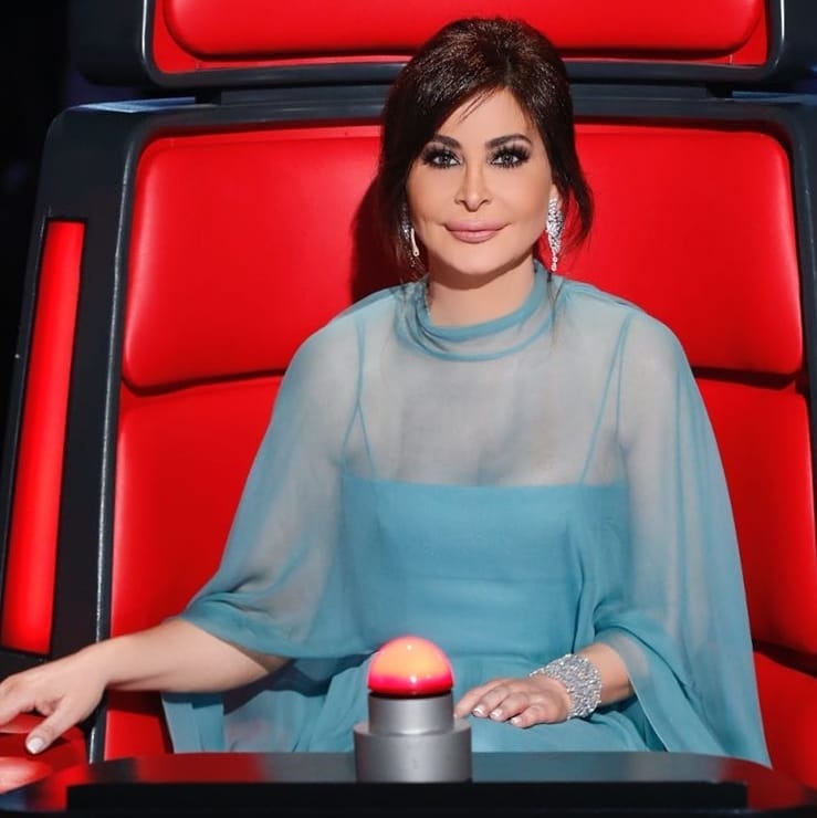 من إحدى اطلالاتها في ذا فويس