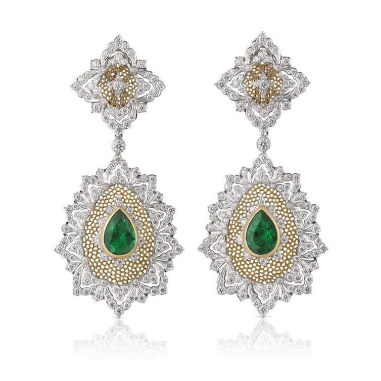 أقراط من بوتشيلاتي Buccellati