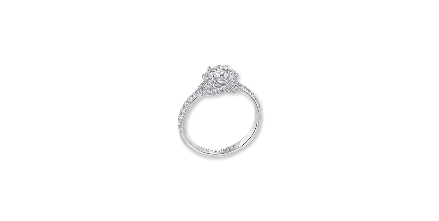 اجمل خواتم زواج ماسية من دار Chaumet