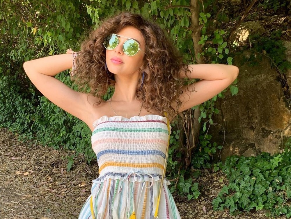 ميريام فارس في اجازة لها في لبنان