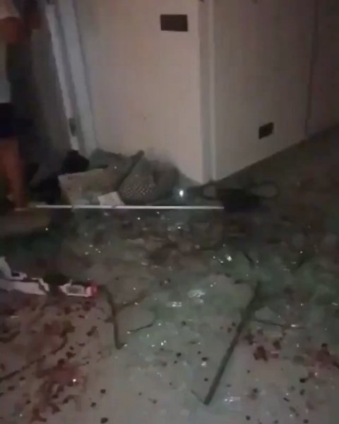 آثار الدماء في منزل نادين نسيب نجيم