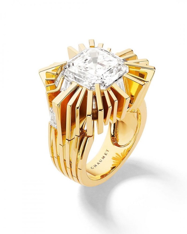 خاتم ذهب والماس من Chaumet