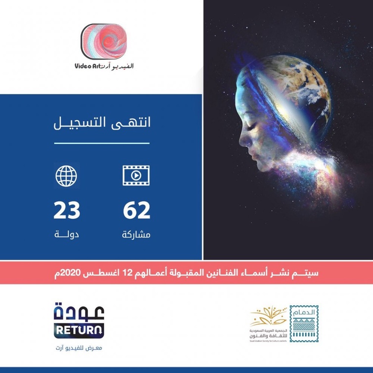 سيتم اعلان أسماء الفنانين المقبولة أعمالهم في 12 أغسطس 2020