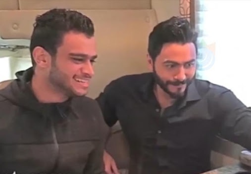 تامر حسني ومصطفى حفناوي