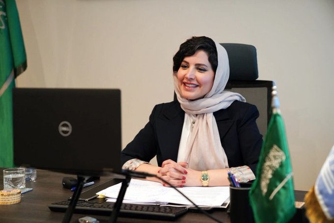  الأميرة هيفاء آل مقرن الصورة من حساب الوفد الدائم للمملكة العربية السعودية لدى اليونيسكو
