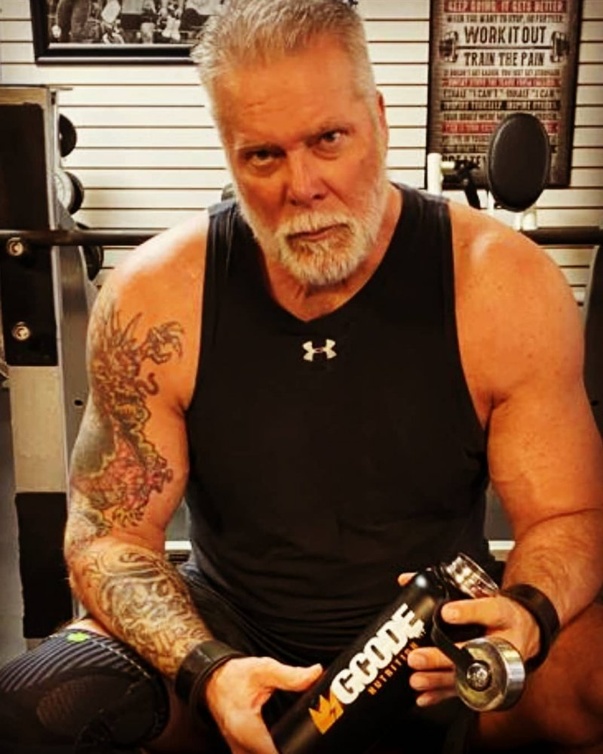الصورة من حساب كيفين ناش Kevin Nash على إنستجرام