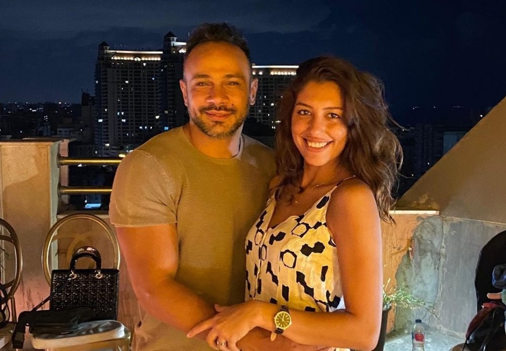 محمد عطية وميرنا الهلباوي تصالحا قبل أيام