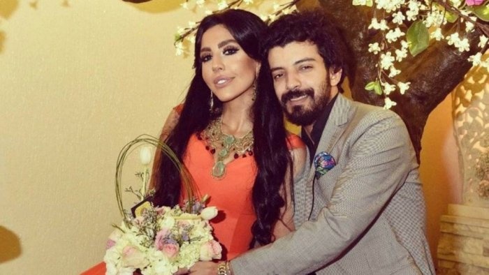 ليلى اسكندر وزوجها يعقوب الفرحان