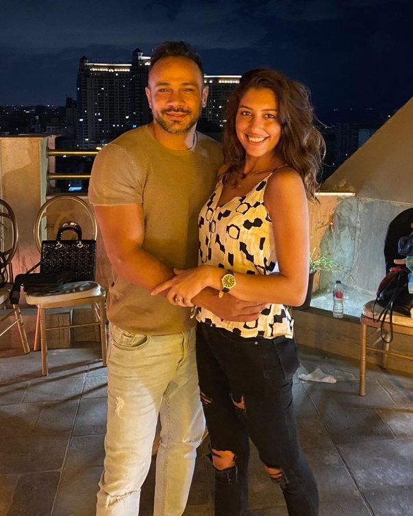محمدعطية وميرنا الهلباوي