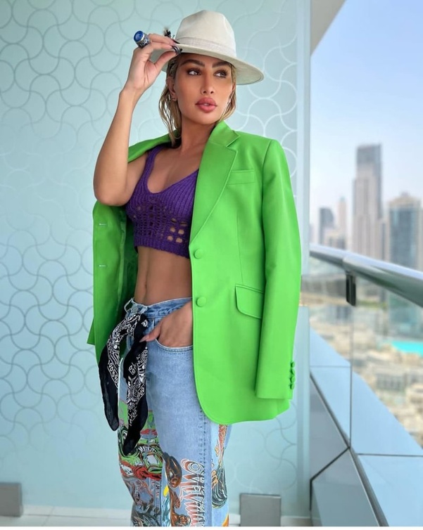 مايا دياب وصيحة مميزة لتنسيق الكروشيه