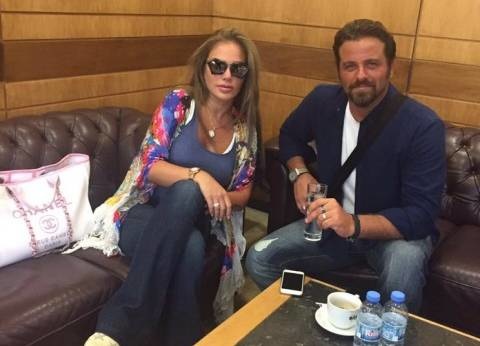 نيكول سابا تحتفل بعيد ميلاد زوجها 