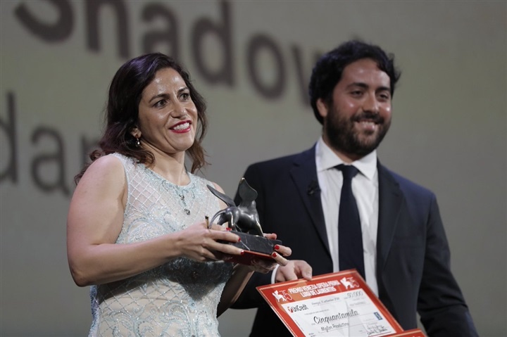 المخرجة سؤدد كعدان تحصد جائزة مهرجان فينيسيا