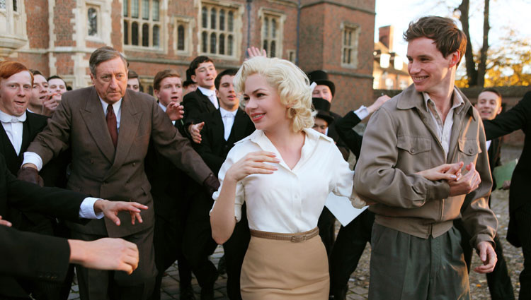 مشهد من My Week With Marilyn