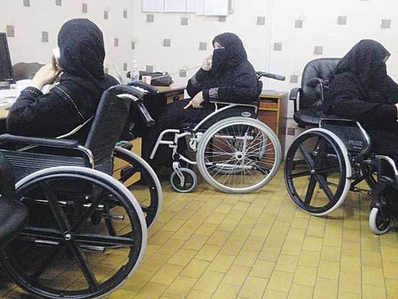 توفير فرص عمل لذوات الاعاقة
