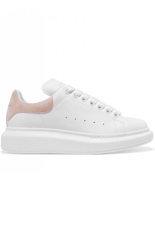 Alexander McQueen حذاء رياضي أبيض من