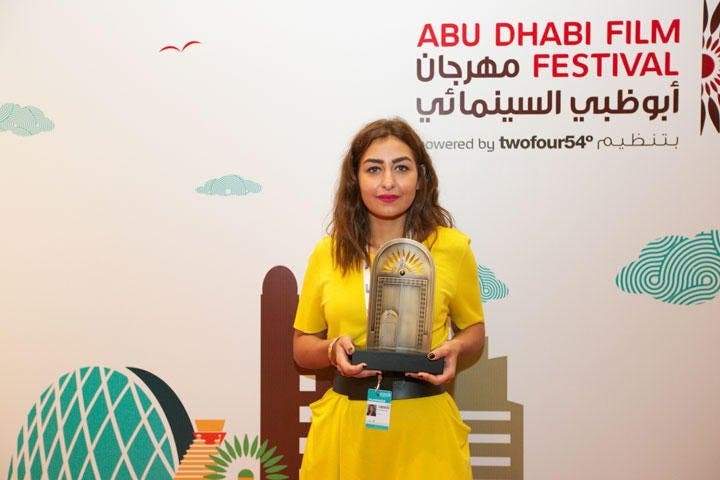 فوز المخرجة شهد أمين في مهرجان أبو ظبي السينمائي