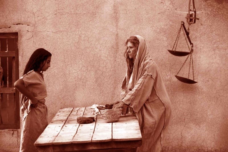 مشهد من فيلم سيدة البحر