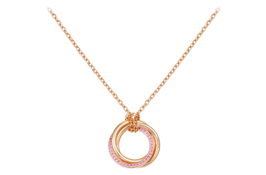 سلسال بالياقوت الوردي من كارتييه Cartier