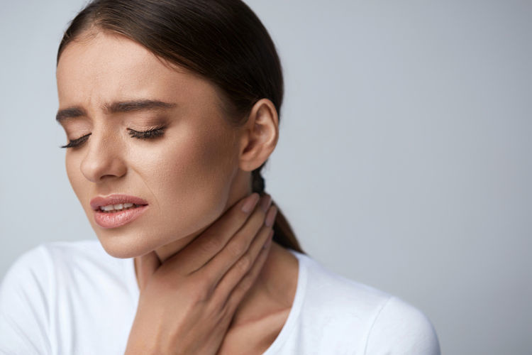 صعوبة البلع من أعراض مريء باريت