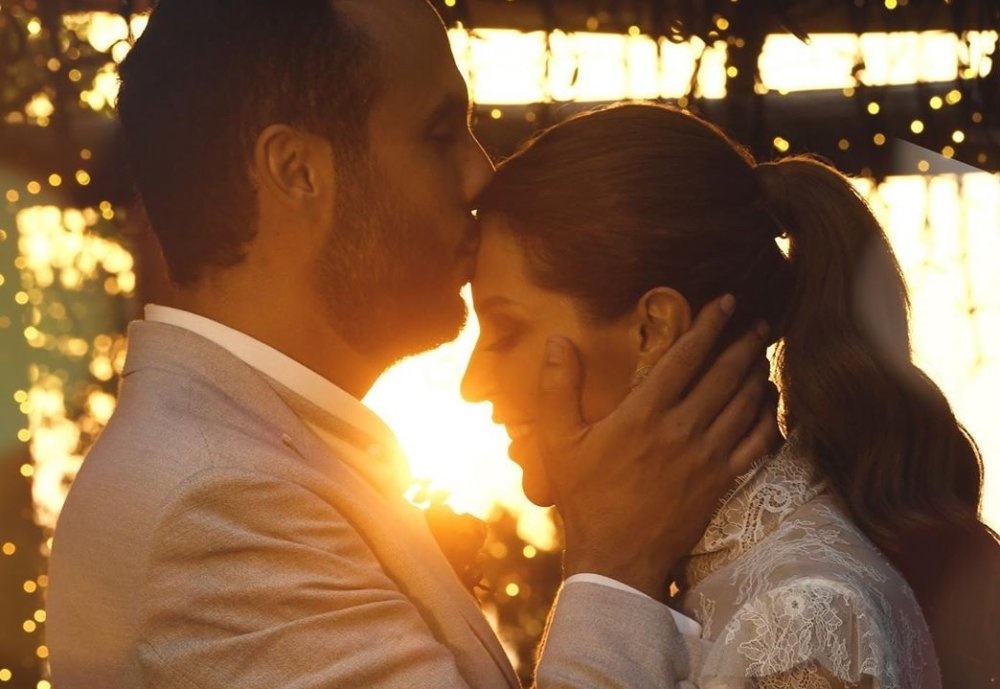 كارلا حداد تحتفل بزواجها للمرة الثانية
