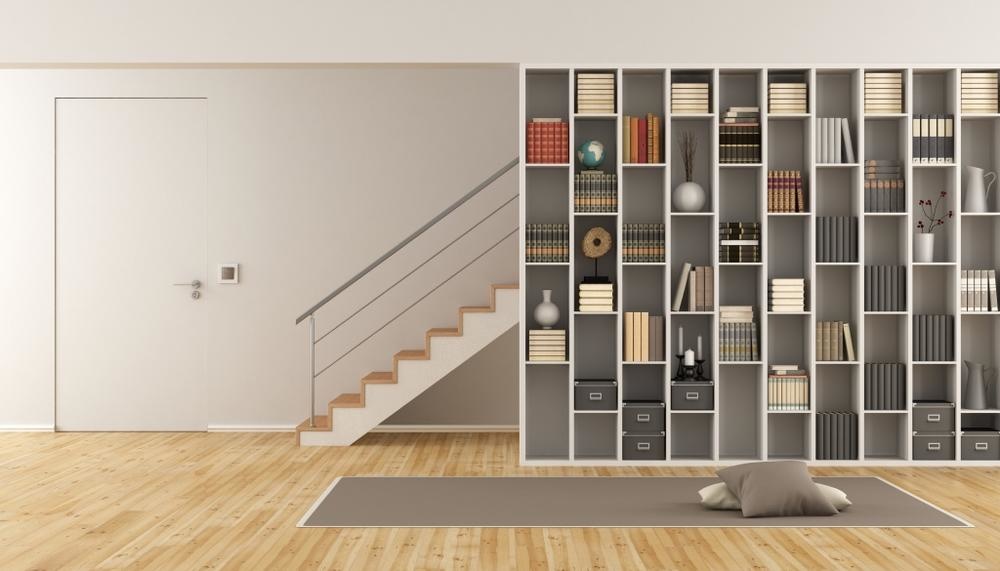 مكتبة بسيطة وعصرية لمنزلك