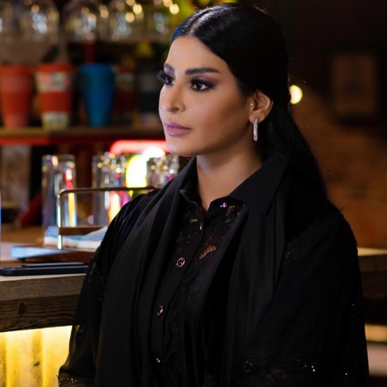 ريم عبدالله في أحد أعمالها
