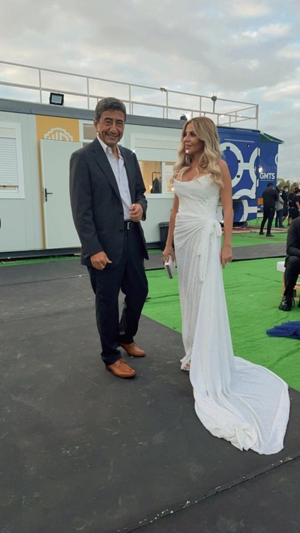 رزان مغربي وناصر القصبي في احتفالية MBC 