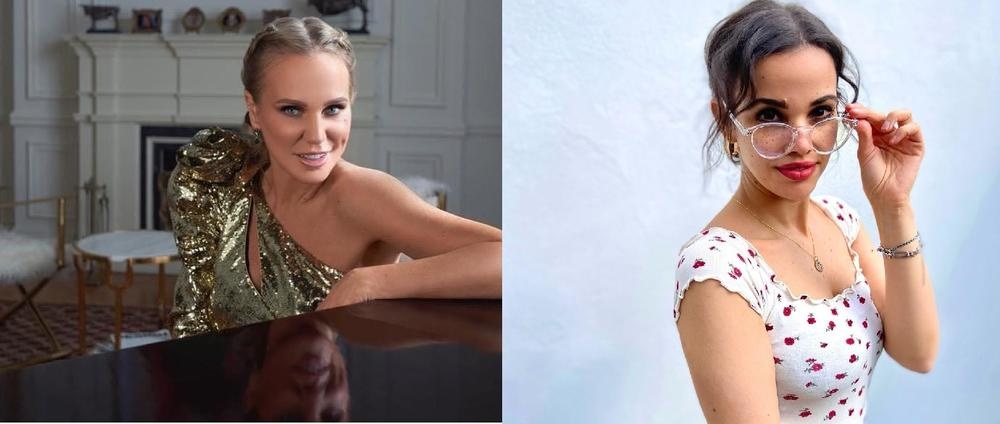 نور عمرو دياب ووالدتها شيرين رضا 