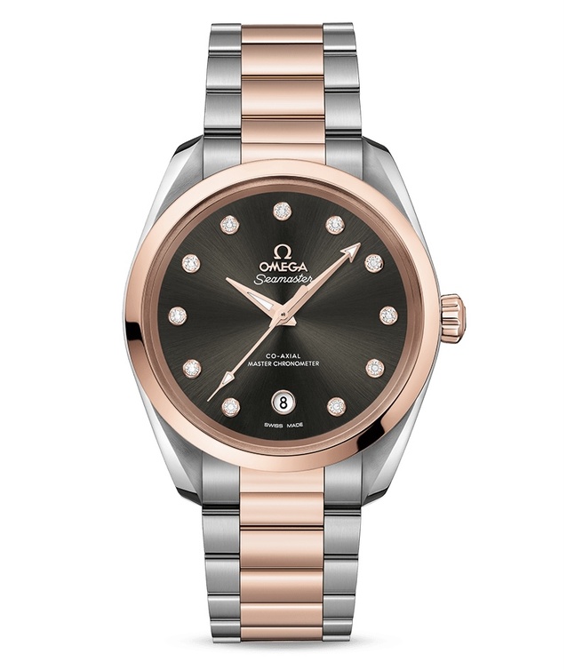 ساعة نسائية من Omega مناسبة لإطلالات العمل