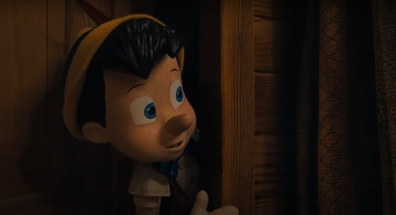 مشهد من فيلم Pinocchio⁣