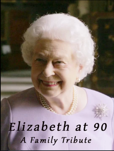 الملكة إليزابيث في فيلم "Elizabeth at 90: A Family Tribute"_ الصورة من موقع IMDb