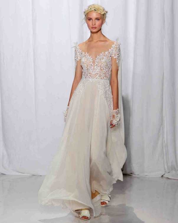فستان زفاف ريم عكرا Reem Acra لخريف 2017