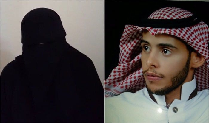 الزوجين متمسكين ببعضهما