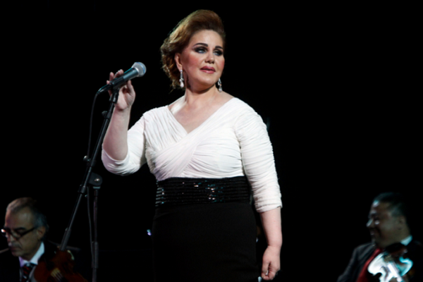 الفنانة ميادة الحناوي