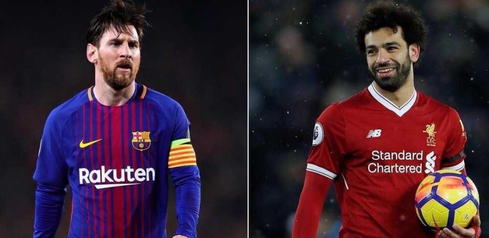 ميسي في الصدارة يليه محمد صلاح