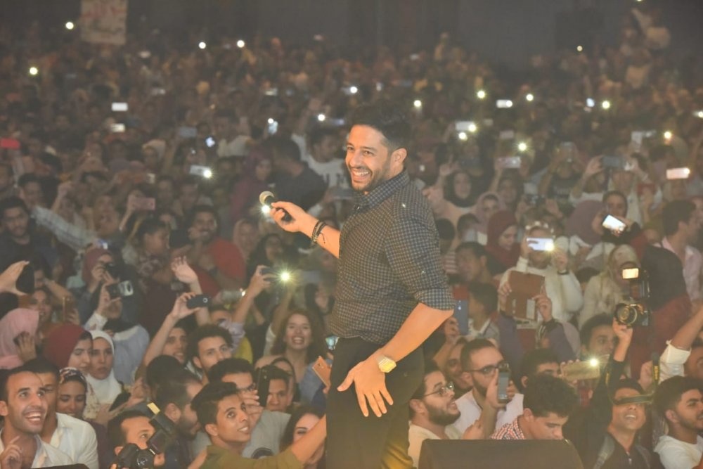 المطرب محمد حماقي 