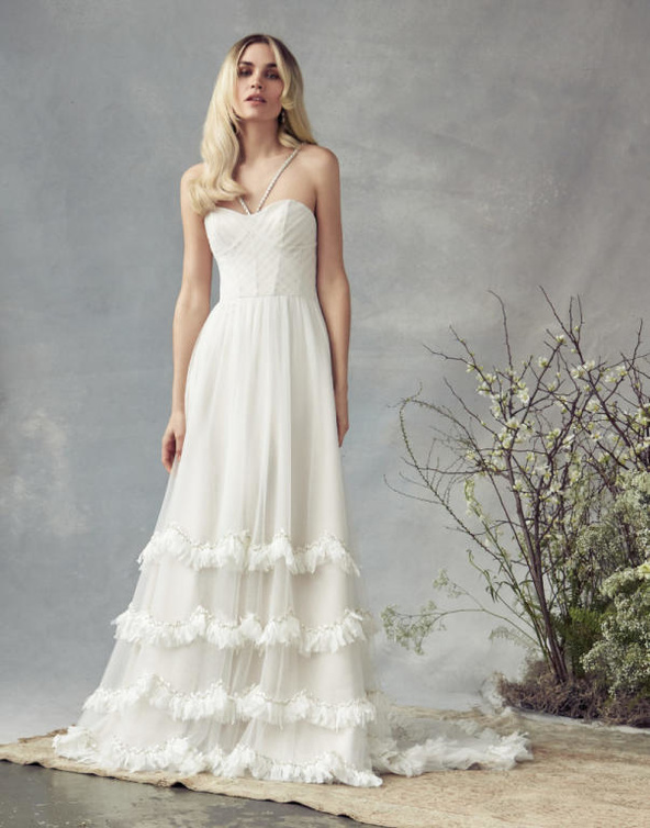 فساتين زفاف سافانا ميلر لموسم شتاء خريف 2020 خلال اسبوع الموضة العرائسي - فستان زفاف غاية في الجمال و الرومانسية