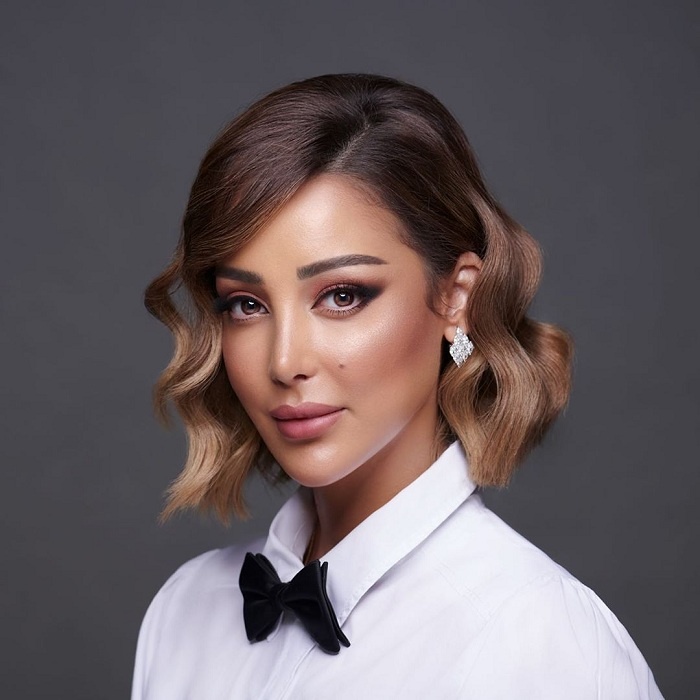 بسمة بوسيل بتسريحة عصرية