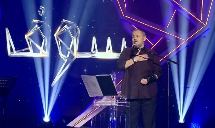 جورج وسوف  في حفل "شاهد vip"