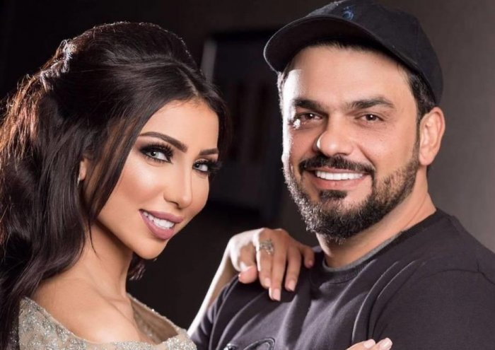 دنيا بطمة وزوجها محمد الترك