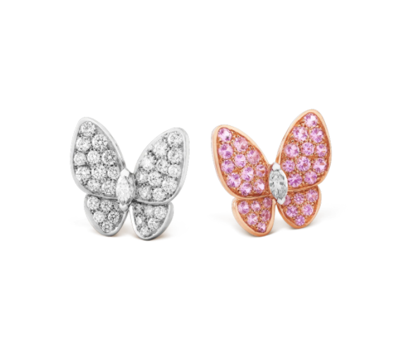أقراط من فان كليف اند آربلز Van Cleef & Arpels